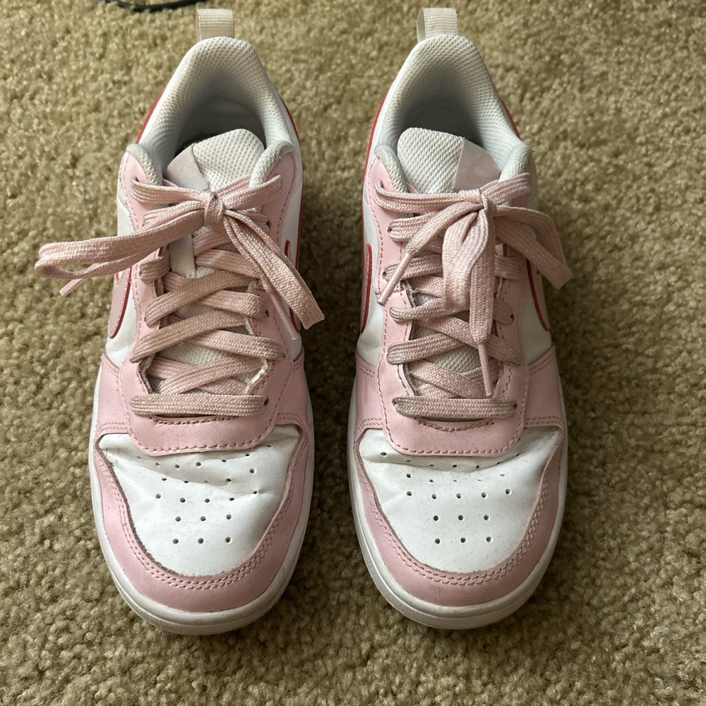 Pink Nike Court Bourlough Low
